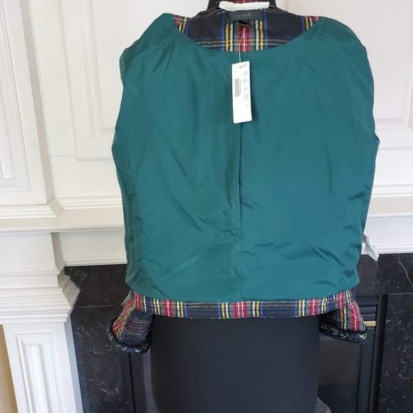 J. CREW TARTAN PLAID JACKET - Picture 9 of 10